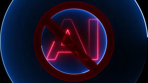 Artificial intelligence elements abstract ai abstract background Stock Footage 273991320