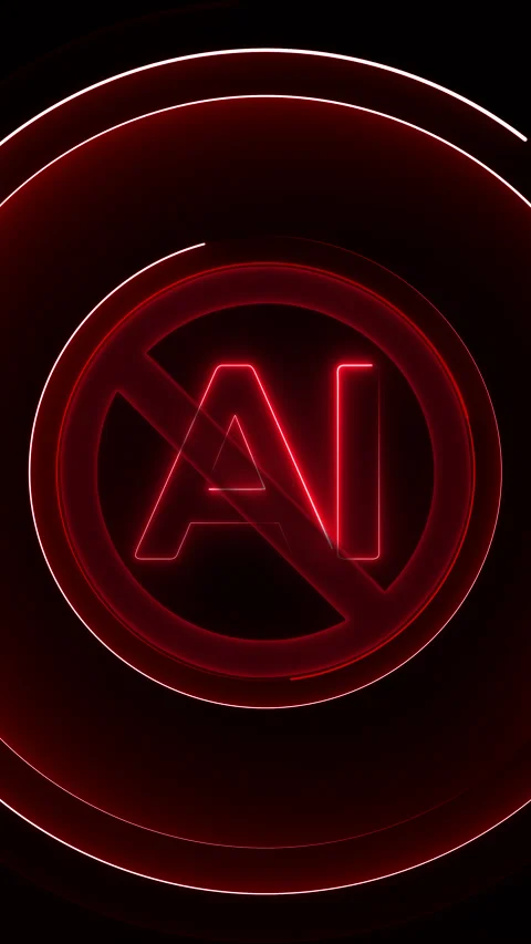 Artificial intelligence elements abstract ai abstract background Stock Footage 273991466
