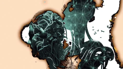 Artificial Intelligence Evolution Stock Footage 285131272