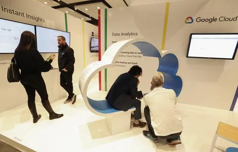 Artificial Intelligence Expo, Cape Town, South Africa - 10 Sep 2018 Stock Photos