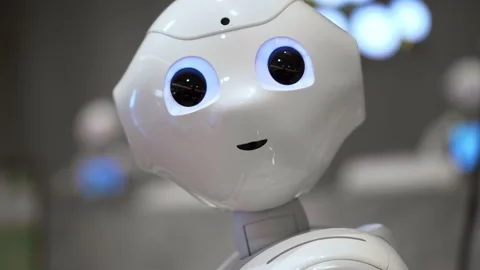 Artificial intelligence. Futuristic huma... Stock Video Pond5