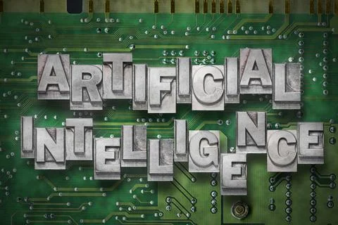 Artificial intelligence gr Stock Photos