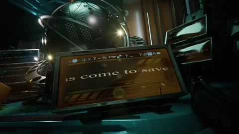 Artificial intelligence has come to save humanity from its own evil 02 Stock Footage 258363986