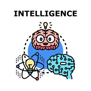 Artificial intelligence, human brain, and science concept 스톡 일러스트