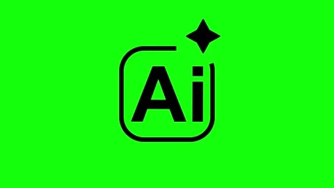 Artificial Intelligence Icon for Digital Technology and Innovation Stock Footage 317531844