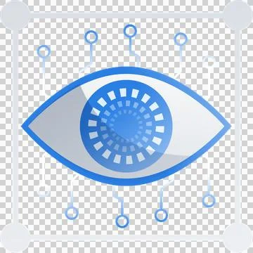 Artificial intelligence icon element design illustration.  Stock Illustration