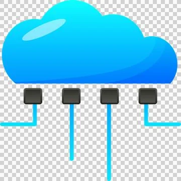 Artificial intelligence icon element design illustration. Stock Illustration