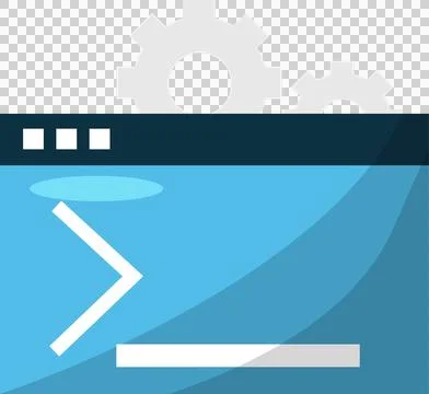 Artificial intelligence icon element design illustration. Stock Illustration