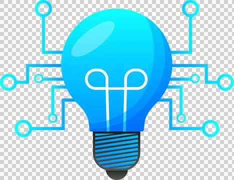 Artificial intelligence icon element design illustration. Stock Illustration