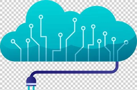 Artificial intelligence icon element design illustration. Stock Illustration