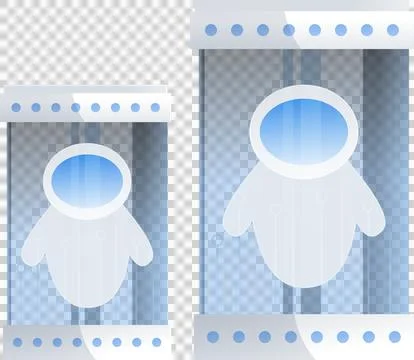 Artificial intelligence icon element design illustration. Stock Illustration