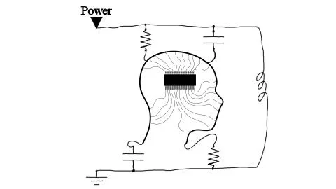 Artificial intelligence Stockillustratie