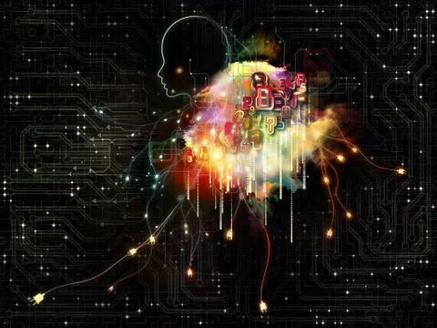 Artificial Intelligence 스톡 일러스트