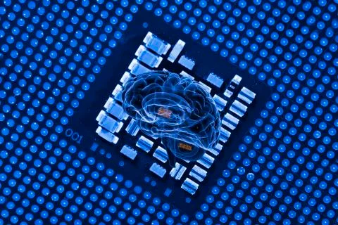 Artificial intelligence Stock Illustration