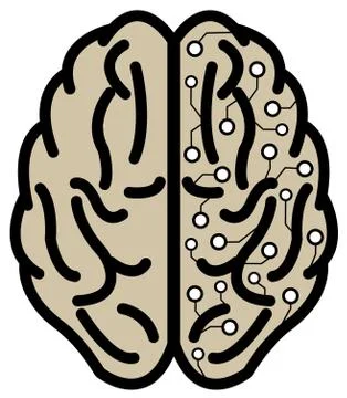 Artificial intelligence Stock Illustration