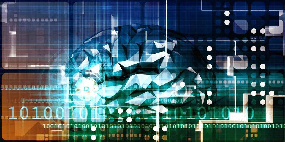 Artificial Intelligence 스톡 일러스트