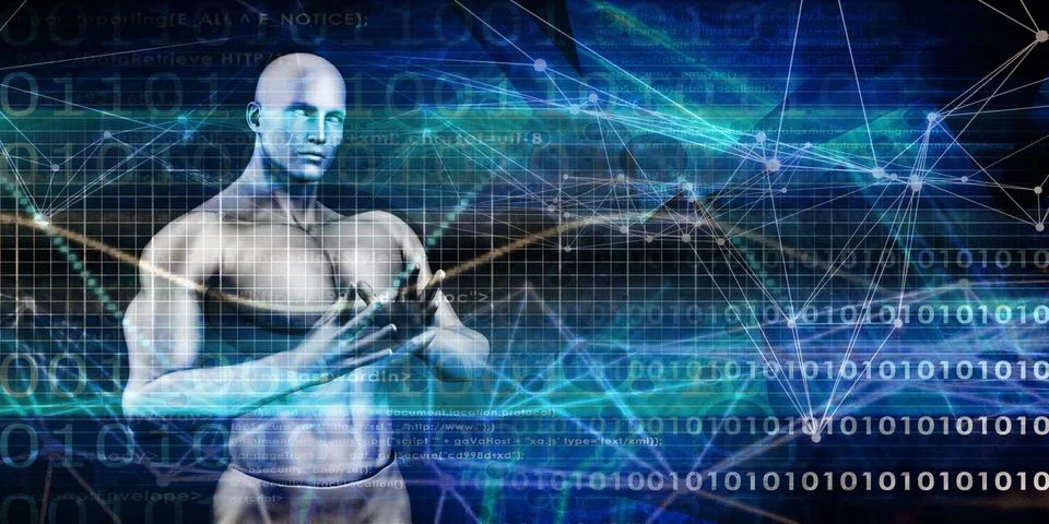 Artificial Intelligence Illustrazione stock