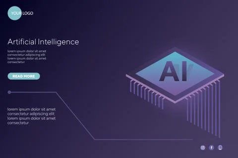 Artificial Intelligence イラスト素材