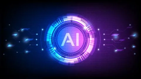 Artificial intelligence Illustrazione stock