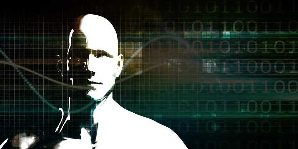 Artificial Intelligence Illustrazione stock