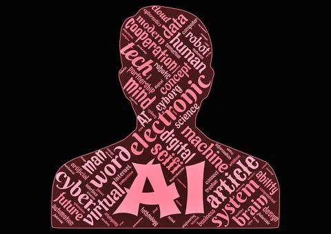 ARTIFICIAL INTELLIGENCE Illustrazione stock