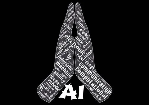 ARTIFICIAL INTELLIGENCE Illustrazione stock