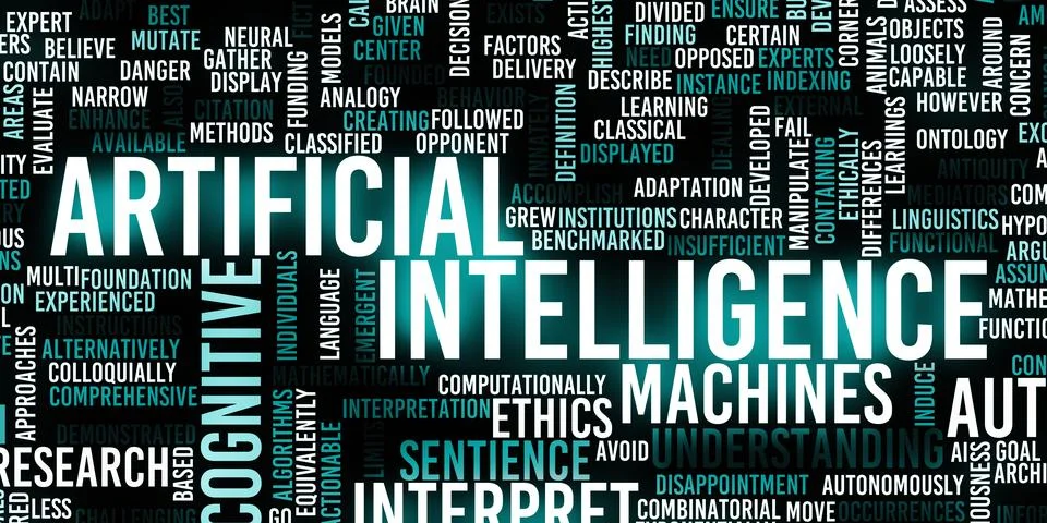 Artificial Intelligence Stock Illustration