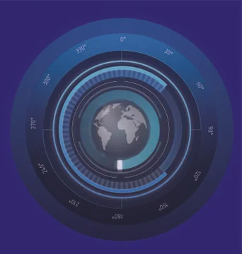 Artificial intelligence image,ai chip brain,computer vector Illustrazione stock