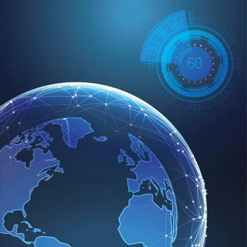 Artificial intelligence image,ai chip brain,computer vector Stock Illustration