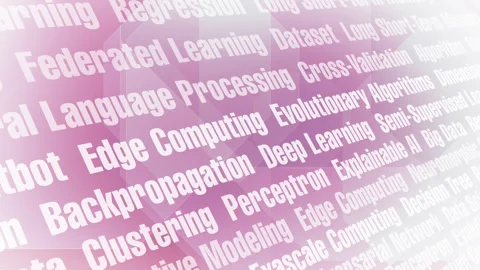 Artificial intelligence innovation abstract background of ai, algorithms Video stock 268386302