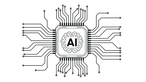 Artificial intelligence is intelligence demonstrated by machines Stock Footage 327970230