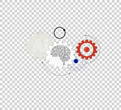 Artificial intelligence is intelligence demonstrated by machines Stock Illustration