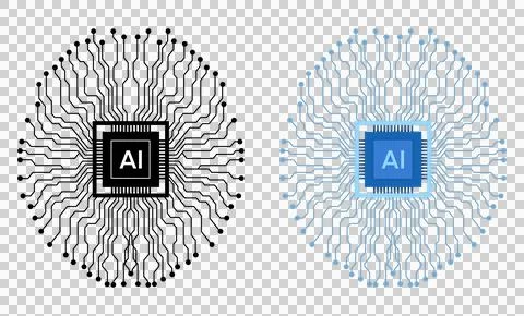 Artificial intelligence is intelligence demonstrated by machines 스톡 일러스트