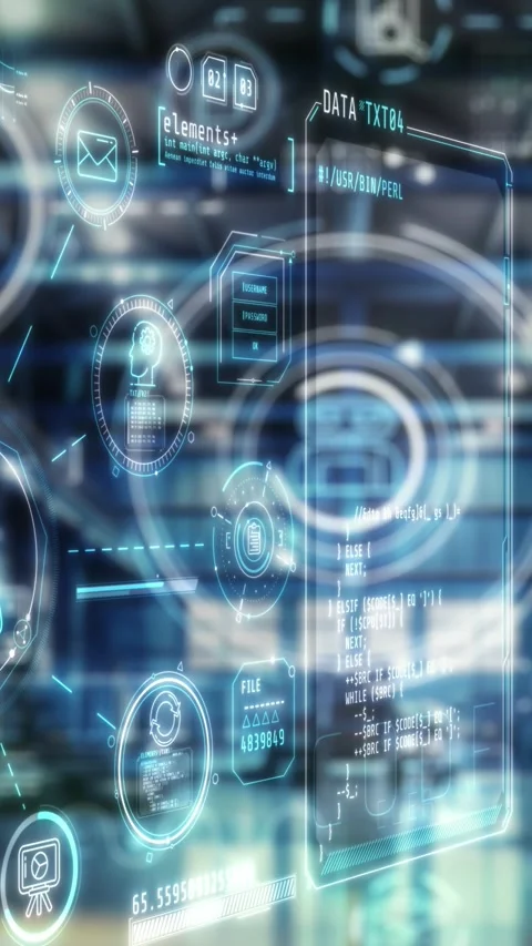 Artificial intelligence is involved in the production process Stock Footage 324120899