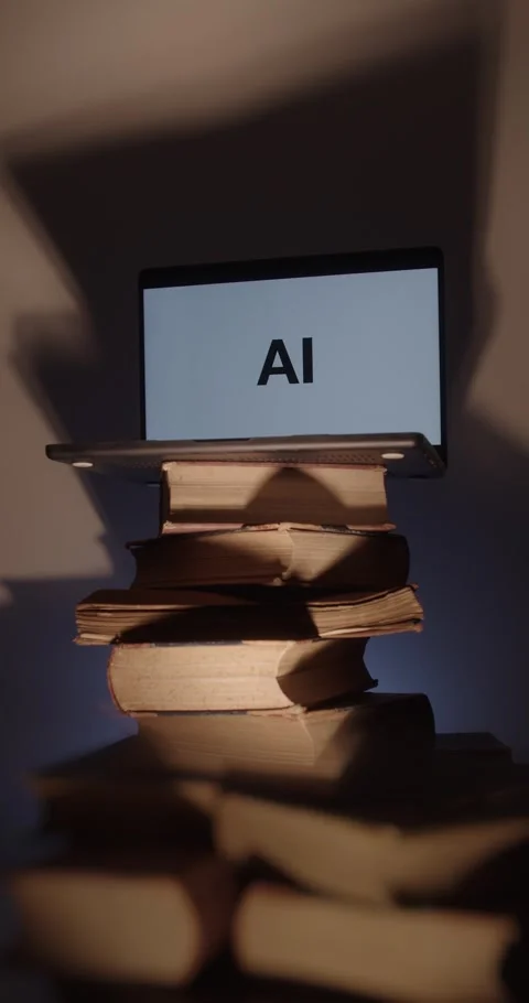 Artificial Intelligence learning concept. Vídeos de archivo 335161704