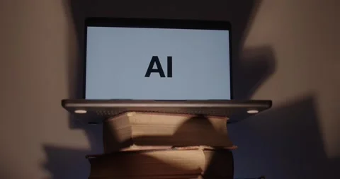 Artificial Intelligence learning concept. Stock Footage 335161764