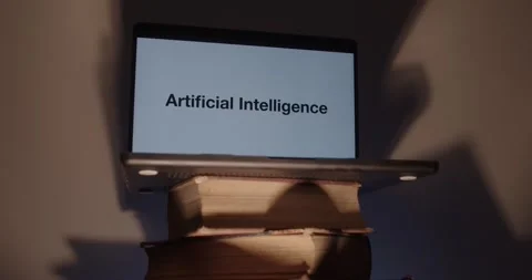 Artificial Intelligence learning concept. Vidéo 335161780