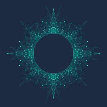 Artificial Intelligence Logo. Artificial Intelligence and Machine Learning イラスト素材