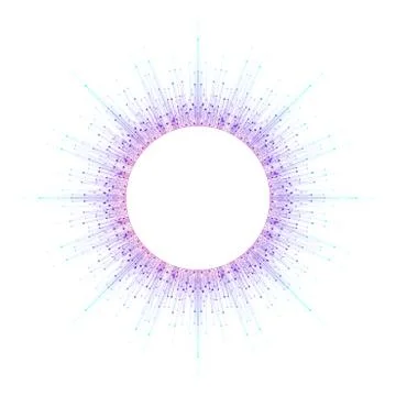 Artificial Intelligence Logo. Artificial Intelligence and Machine Learning Illustrazione stock