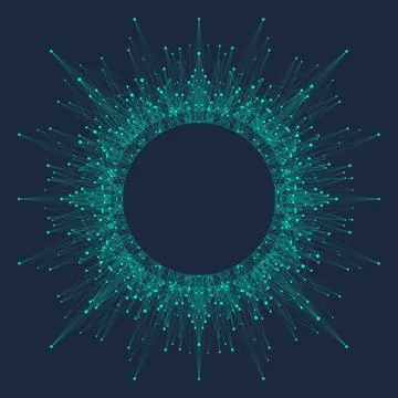 Artificial Intelligence Logo. Artificial Intelligence and Machine Learning Illustrazione stock