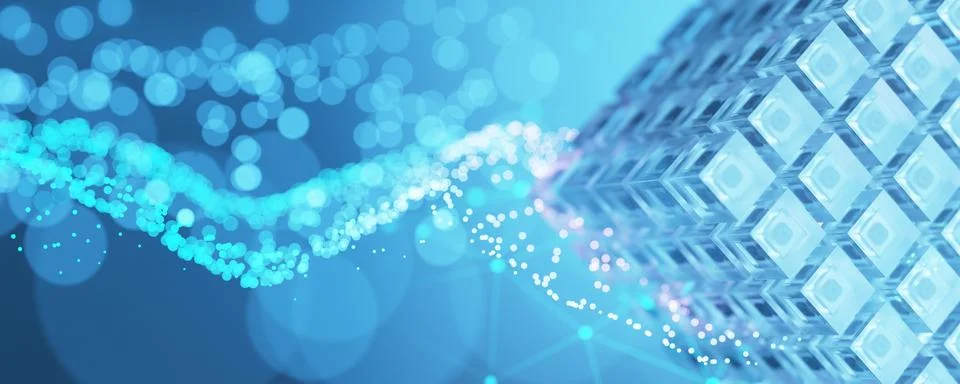 Artificial intelligence. Machine learning. Data background. Zero trust. Neu.. イラスト素材