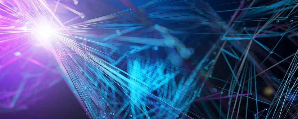 Artificial intelligence. Machine learning. Data background. Zero trust. Neu.. Stock Illustration