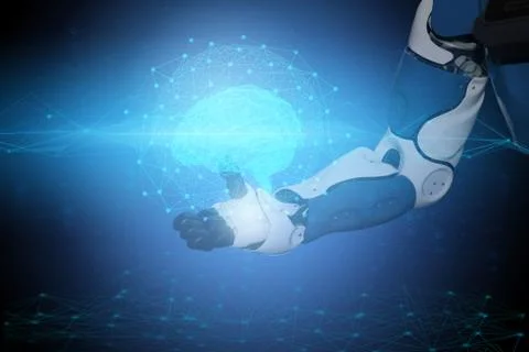 Artificial intelligence as a means of controlling technological processes of Stock Photos