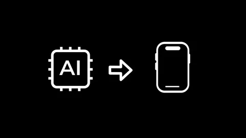 Artificial Intelligence Mobile Integration Stock Footage 334188947