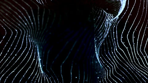 Artificial intelligence neural network Blockchain network concept Stock Footage 249059164