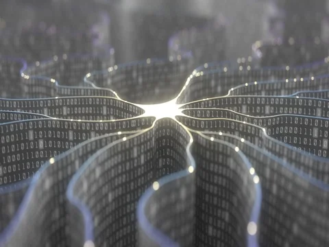 Artificial Intelligence Neural Network Stock Footage 74219857