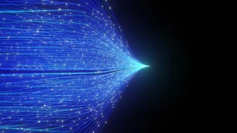 Artificial Intelligence Neural Network Processing Deep Learning Data Stock Footage 335525271