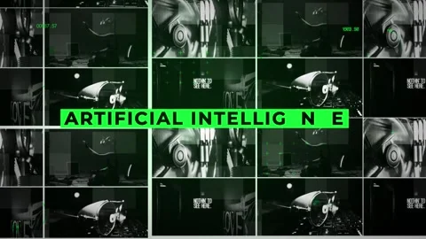Artificial Intelligence Opener Stock After Effects
