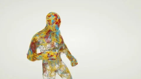 Artificial intelligence performing a routine. Stock Footage 85202951