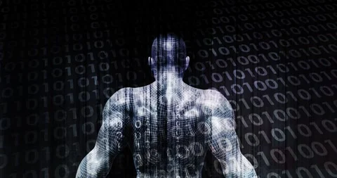 Artificial Intelligence Presentation Featuring Pattern Recognition Technology Stock Footage 311553545